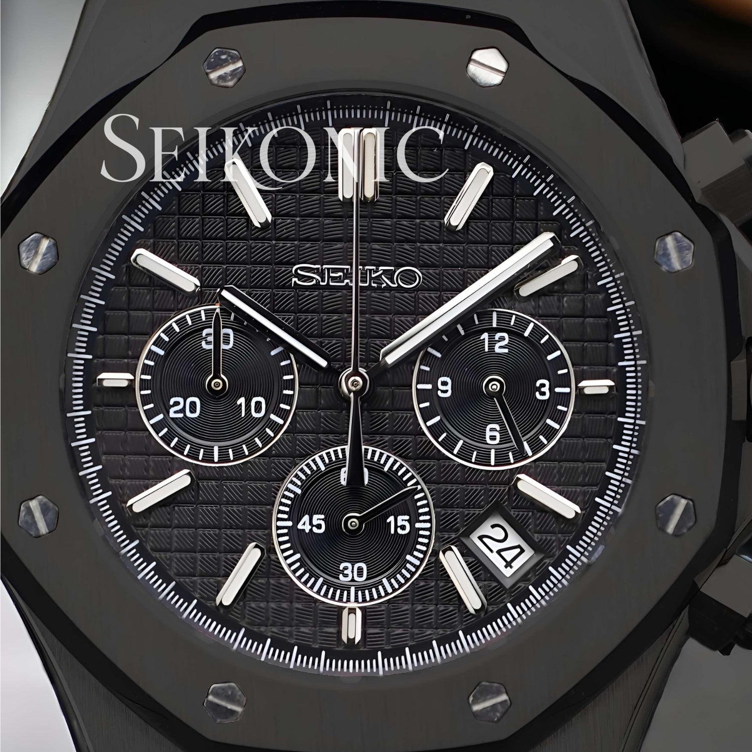 Seikoak | Chronographe | Full Black