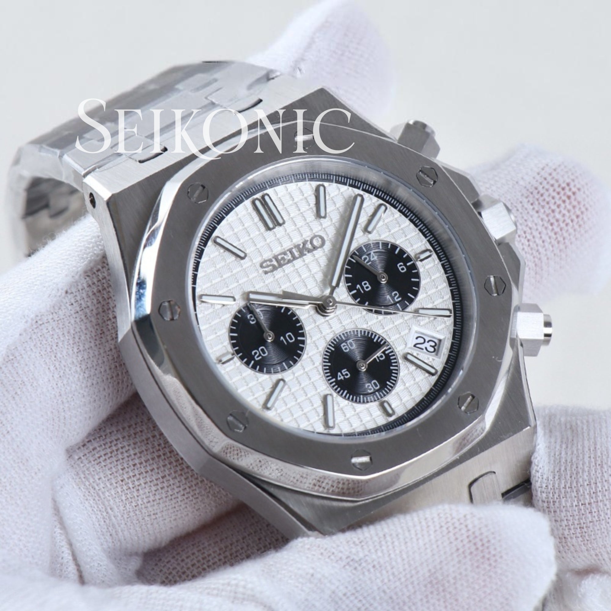 Seikoak | Chronographe | Panda