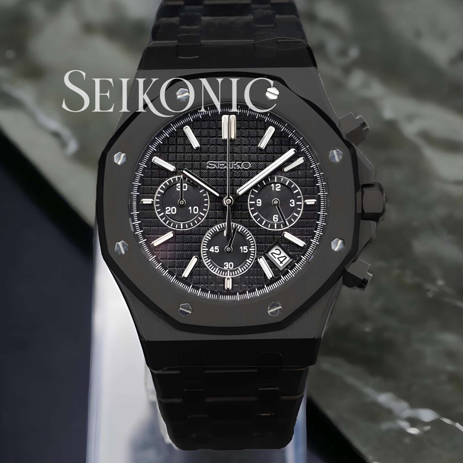 Seikoak | Chronographe | Full Black