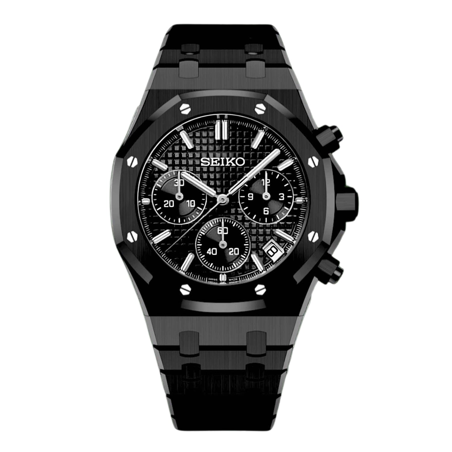 Seikoak | Chronographe | Full Black