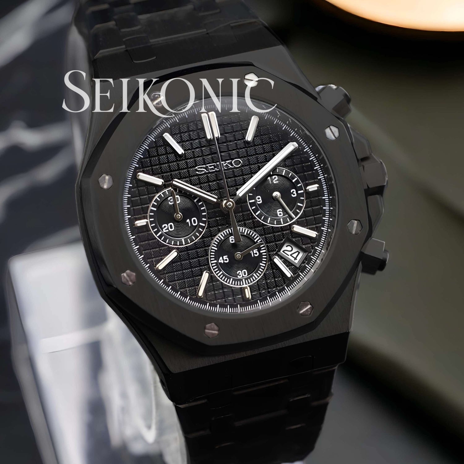 Seikoak | Chronographe | Full Black