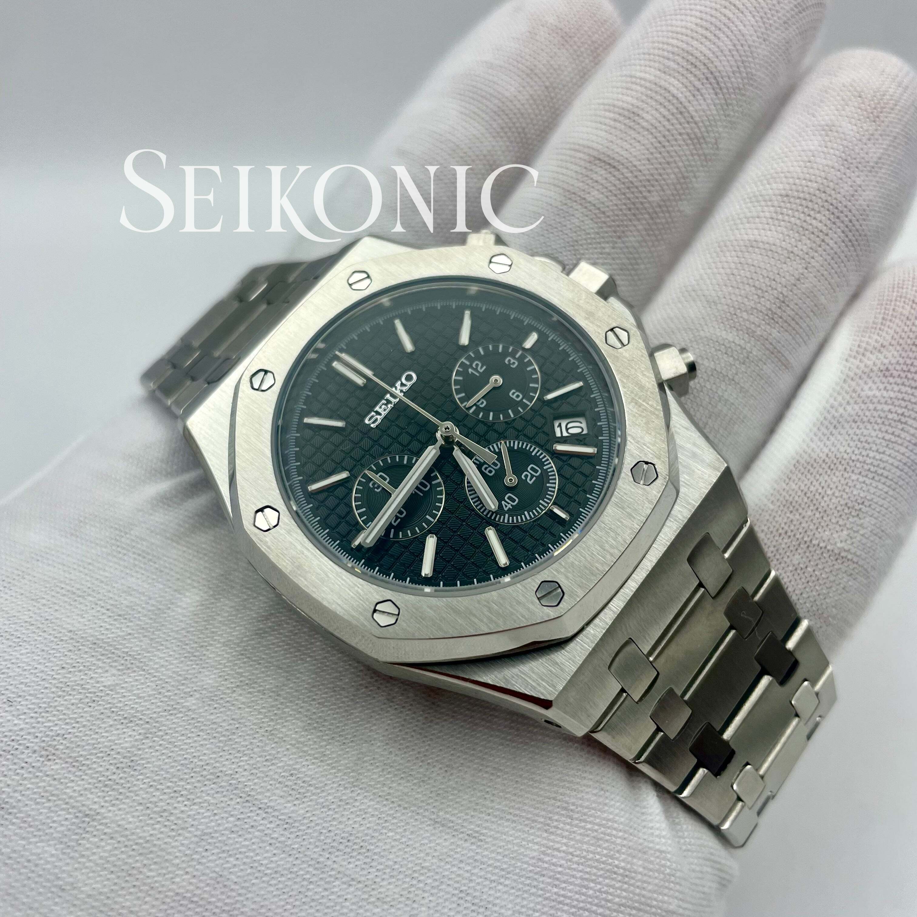 Seikoak | Chronographe | Noir