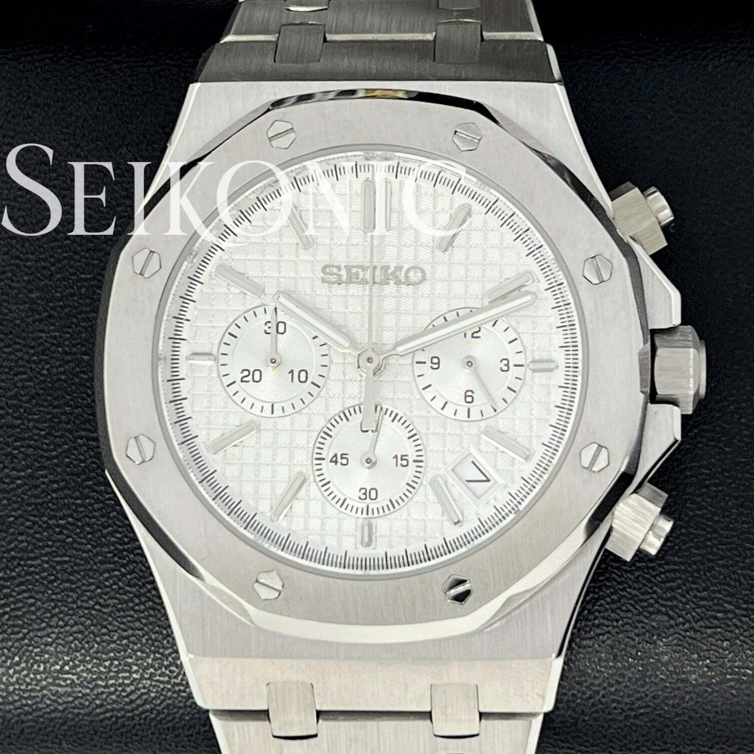 Seikoak | Chronographe | Blanc