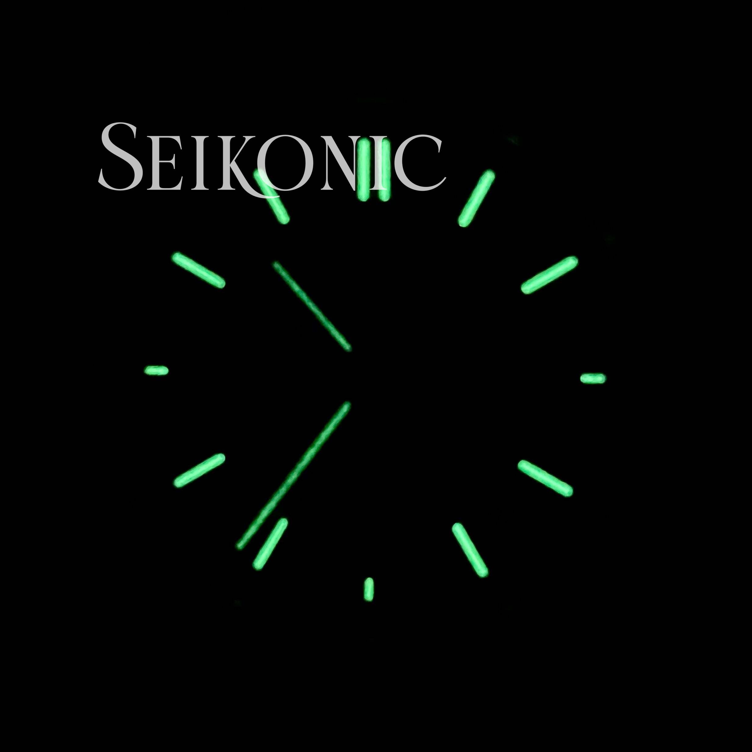 Seikoak | Chronographe | Noir